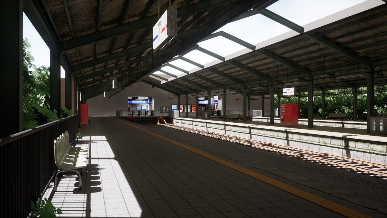 Media 1 for listing Japanese Railway Station - Interior & Platforms Environment