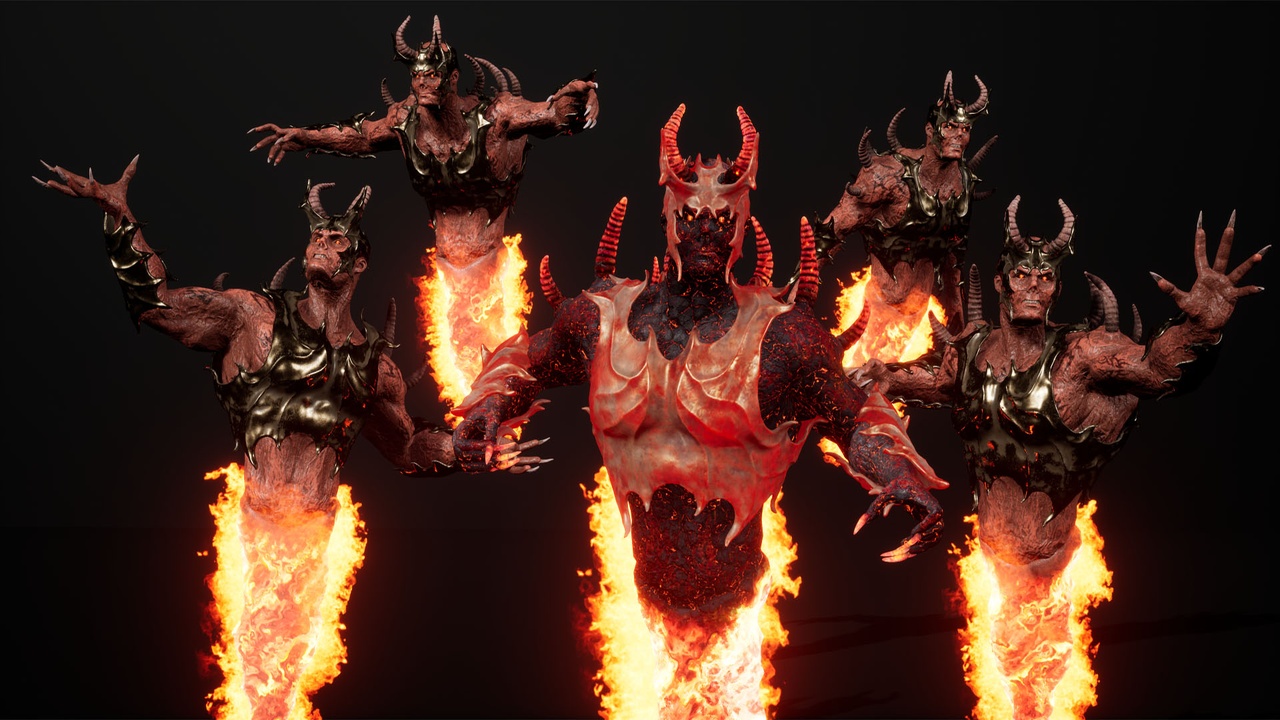 Media 1 for listing Hell Ifrit Warrior