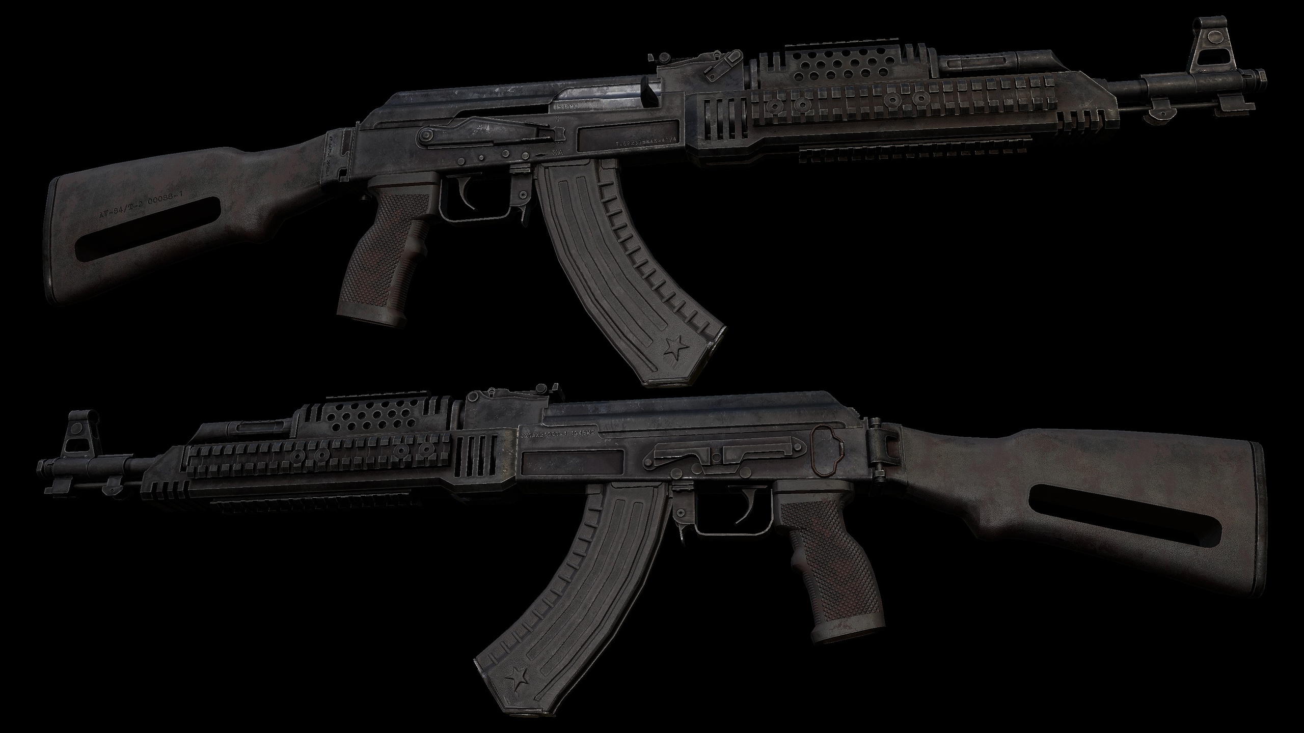 Media 1 for listing Automatic Vishkova 84 AV-84[Battle Worn and Tactical Assaultrifle]
