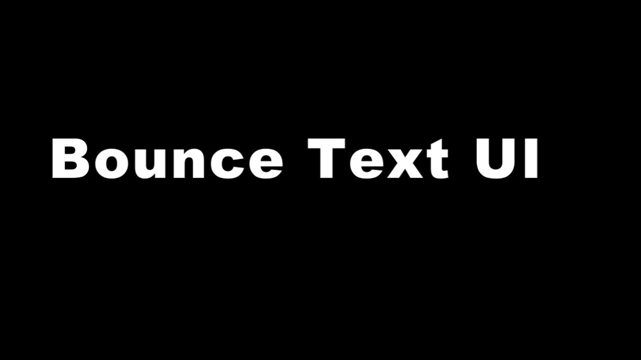 Media 1 for listing Bounce Text UI