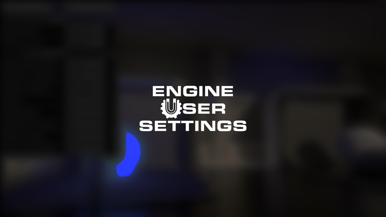Media 1 for listing Engine User Settings