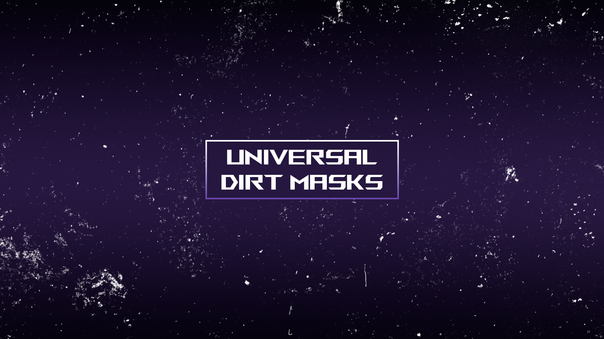 Universal Dirt Masks Vol.01 (UDM) | Fab