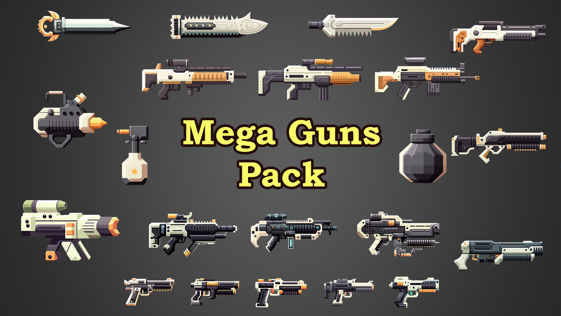 Mega Guns Pack | Fab