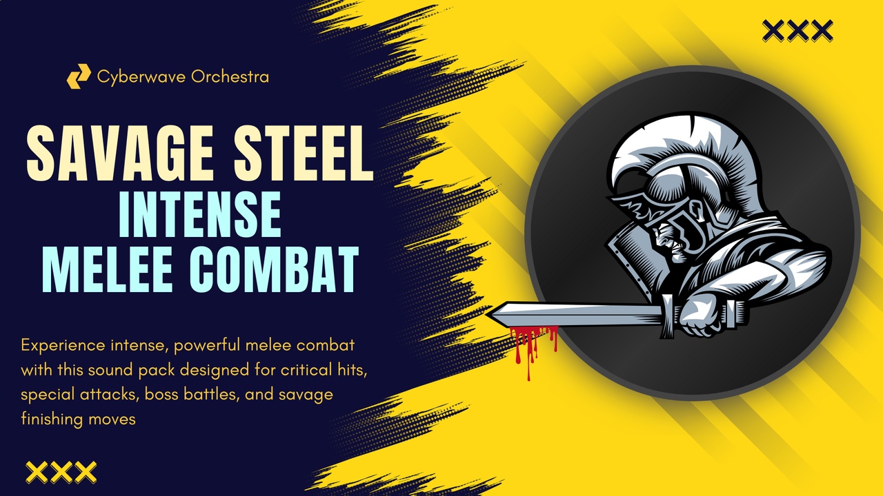 Media 1 for listing Savage Steel: Intense Medieval Melee Weapons Combat Sound Pack