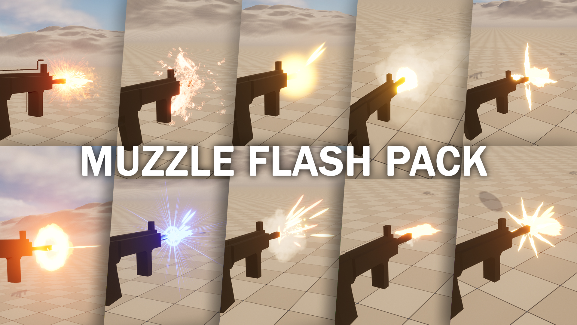 Muzzle Flash Pack | Fab