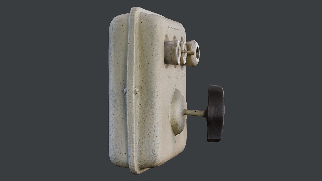 Media 1 for listing Old Circuit Breaker Box with Switch