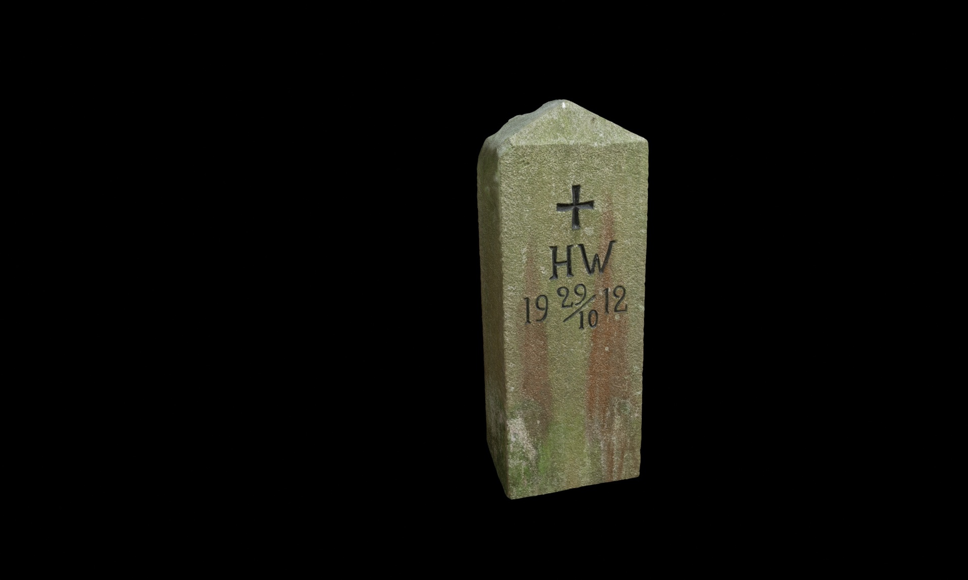 Media 1 for listing Headstone marker