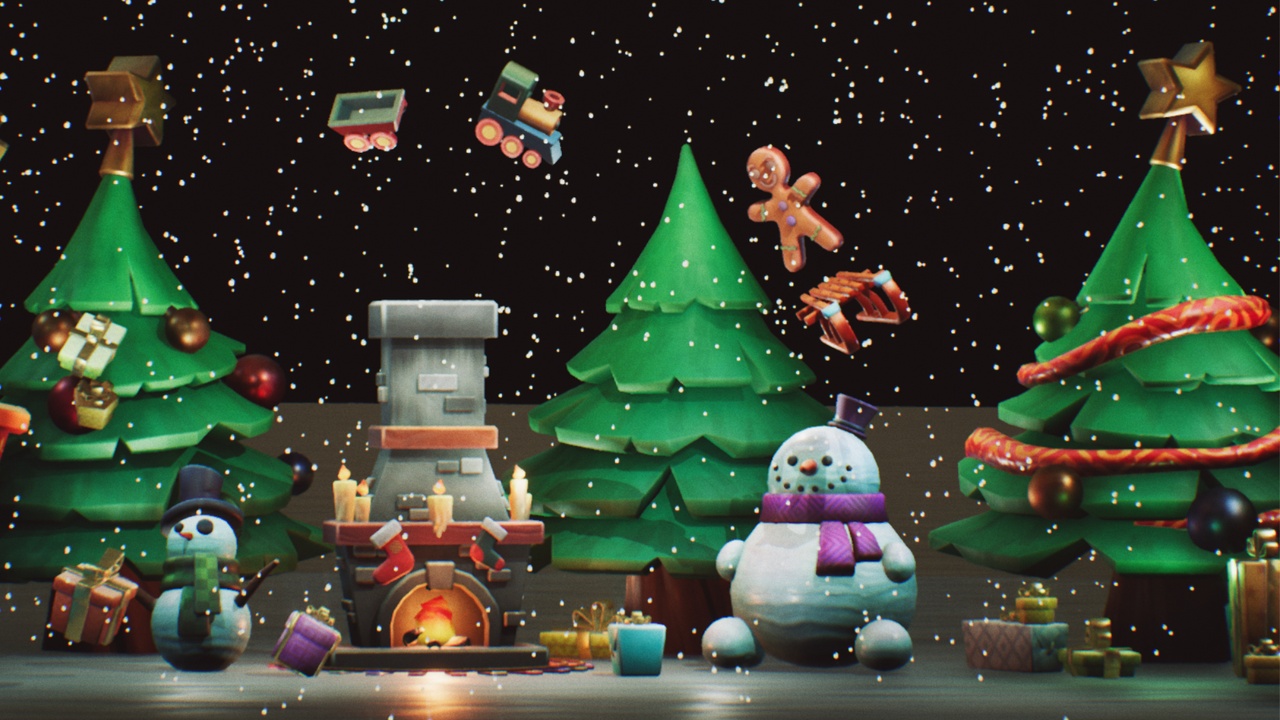 Media 1 for listing Stylized XMAS Pack 01