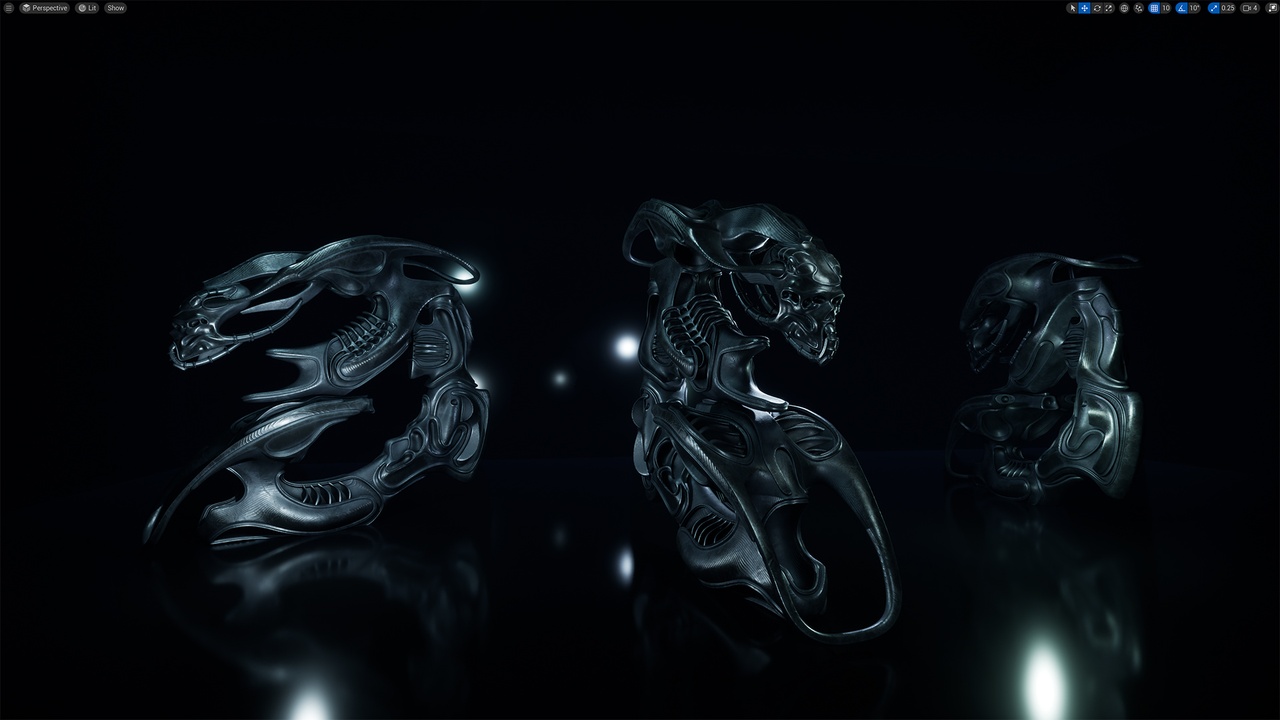 Ancient Sci-Fi BioMech 제품 등록을 위한 미디어 1개