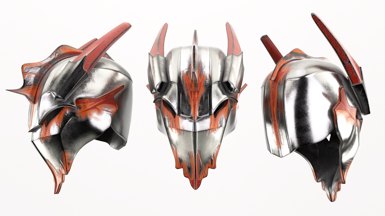 Media 1 for listing Knight helmet