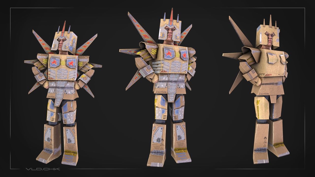 Media 1 for listing Cardboard_Robot