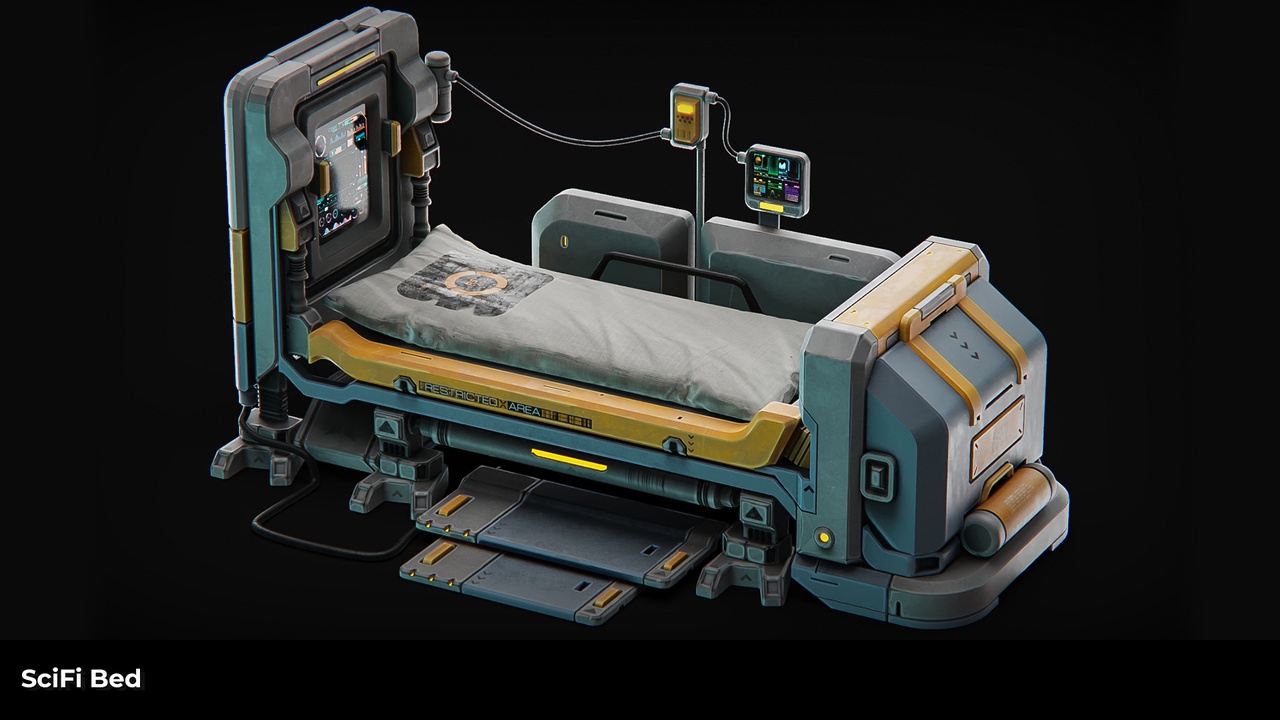 Media 1 for listing SciFi Bed And Lab Area And Embryo Isolat Room