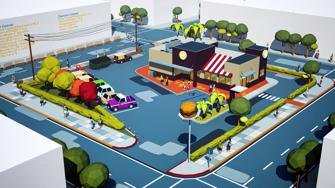 Media 1 for listing TOWN BURGER DRIVABLE CARS