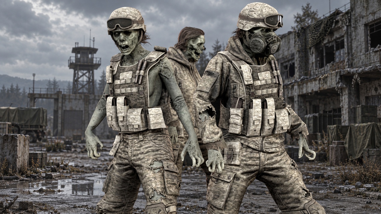 Media 1 for listing Zombie Soldier Girl