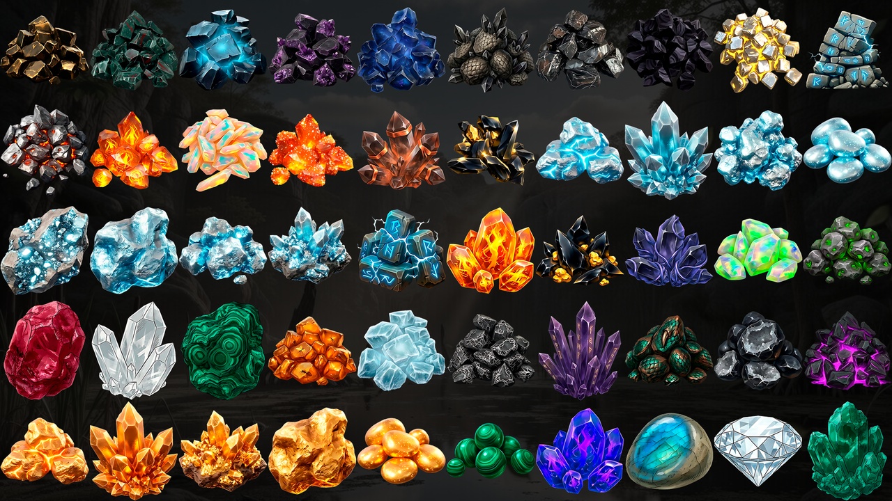 Media 1 for listing Fantasy Stone Icons