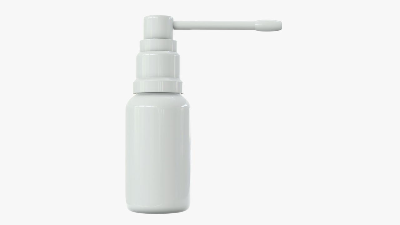 Medicine Spray Bottle 02 제품 등록을 위한 미디어 1개