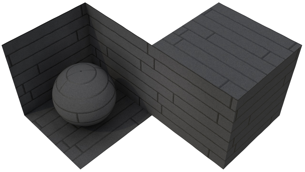 Media 1 for listing Realistic PBR material. Ruberoid Roof #1