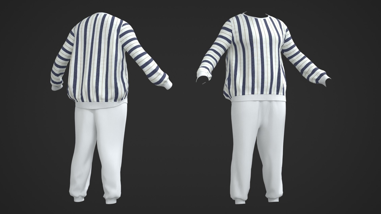 Media 1 for listing Casual Outfit 01 for Metahuman - MHPKG