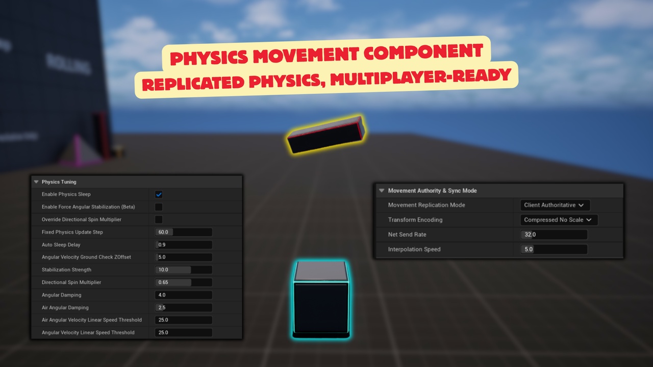 Media 1 for listing Physics Movement Component (PMC)