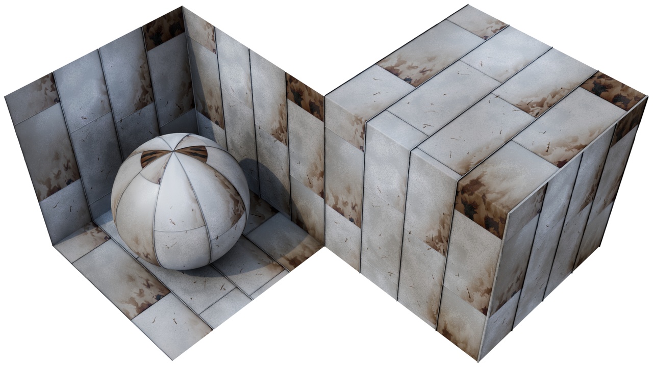 Media 1 for listing Realistic PBR material. Galvanized steel #3