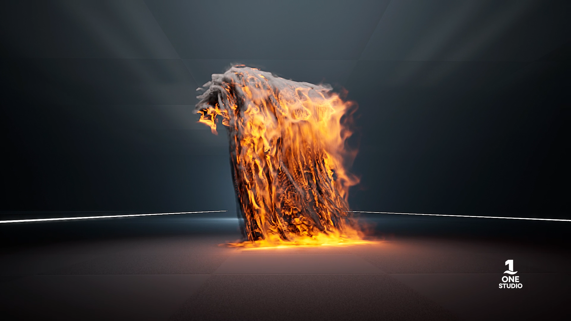 Fire waterfall Vdb Pack Loop | Fab