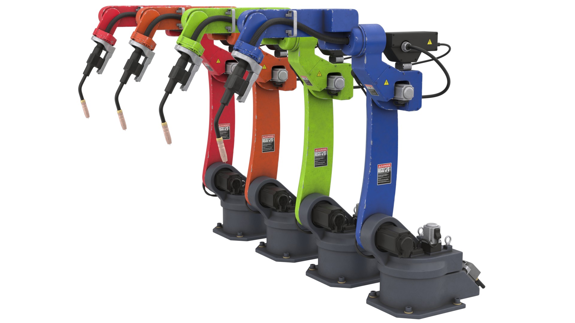 Industrial Robot 2 Textured 2 | Fab