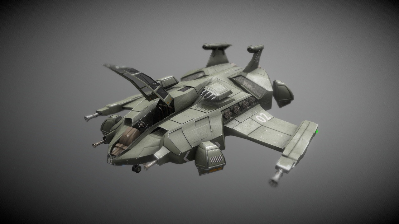 Media 1 for listing Heavy Assault Fighter