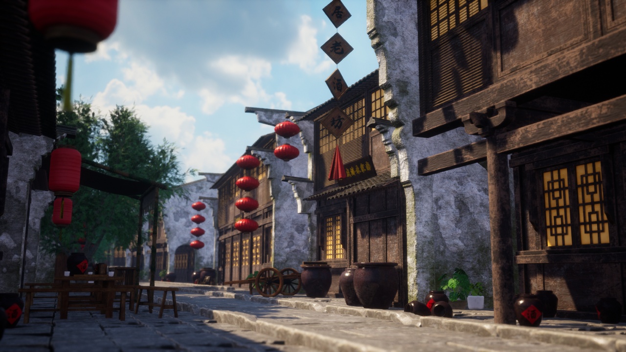 Media 1 for listing Modular Chinese Canal Town