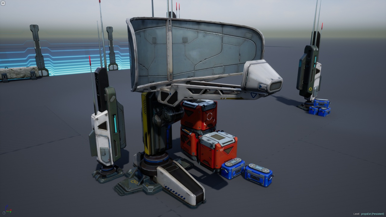 商品 Sci-Fi Props Exterior Pack 的媒体 1