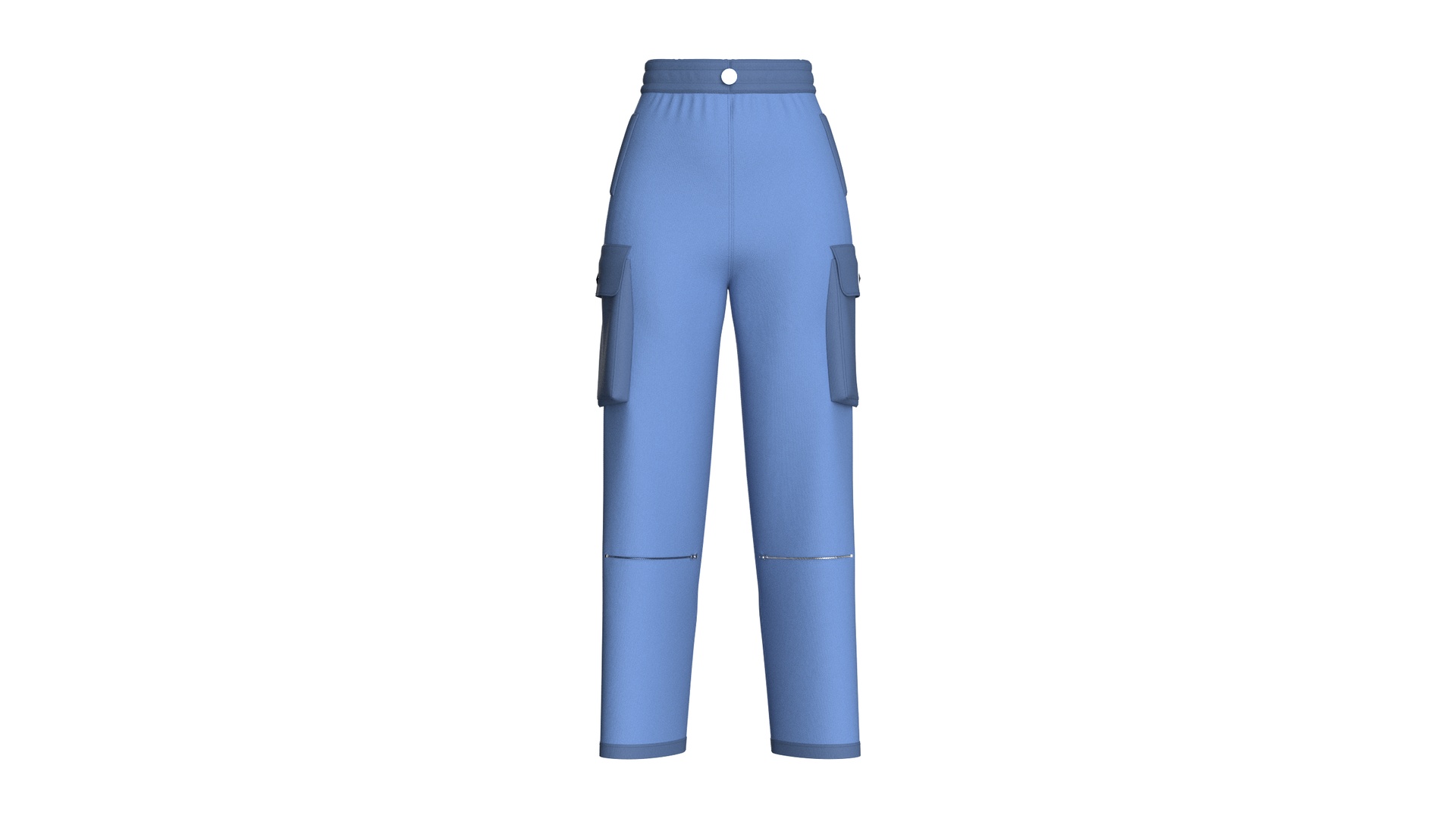 Media 1 for listing Girls Cobalt Utility Pant | High Poly