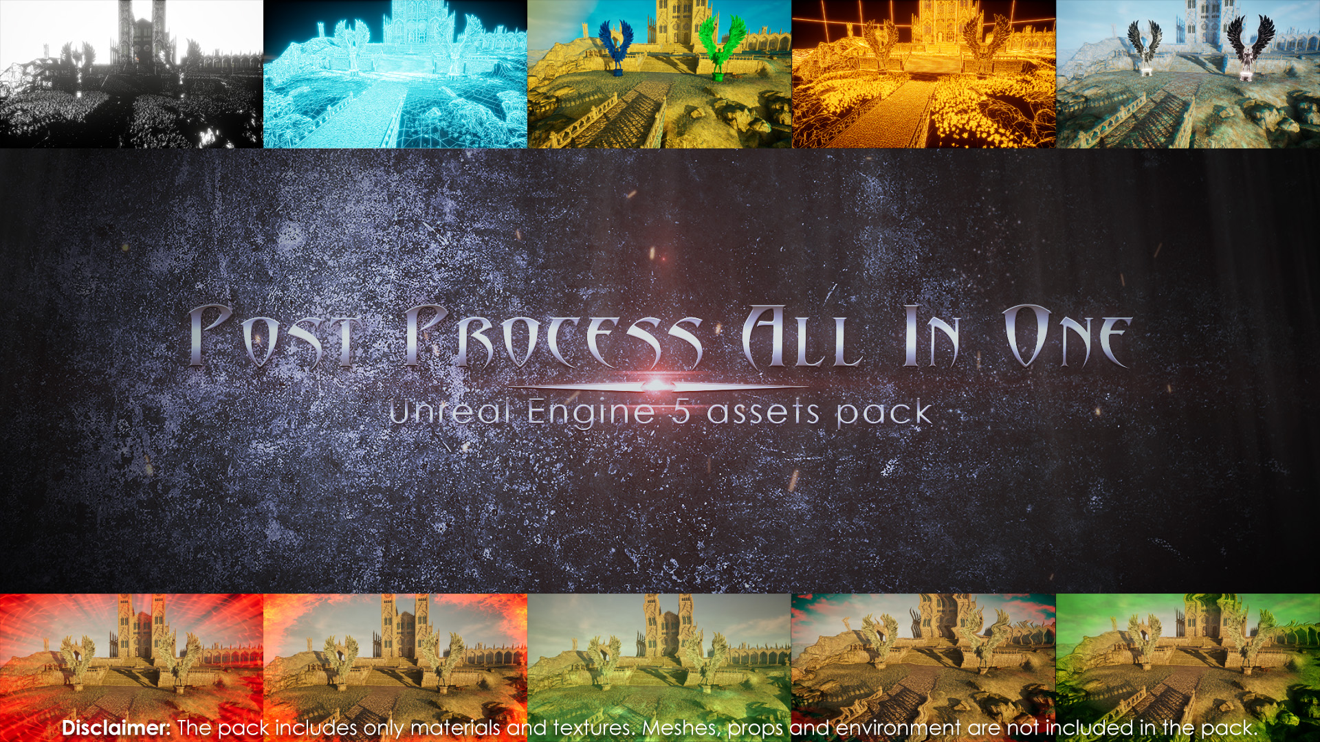 Post Process All In One - for Action and Survival Games | Fab