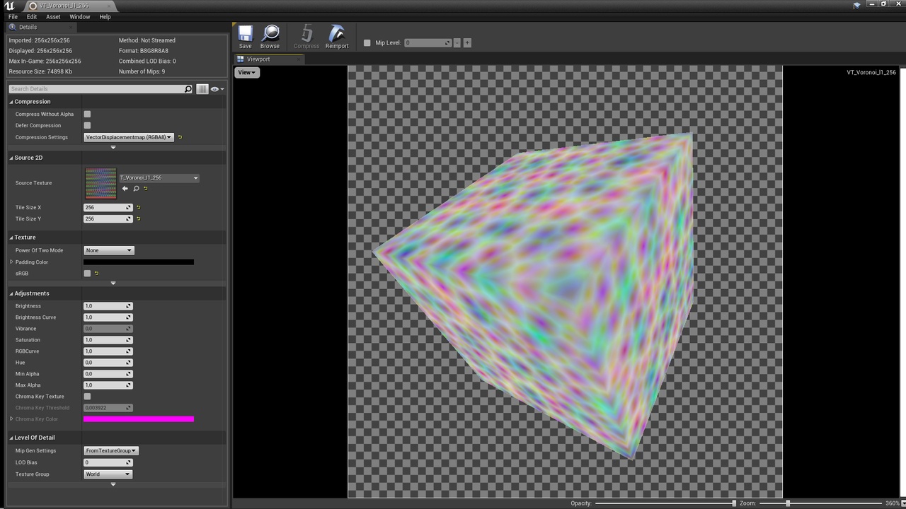 Media 1 for listing 3D Noise Volume Texture Pack