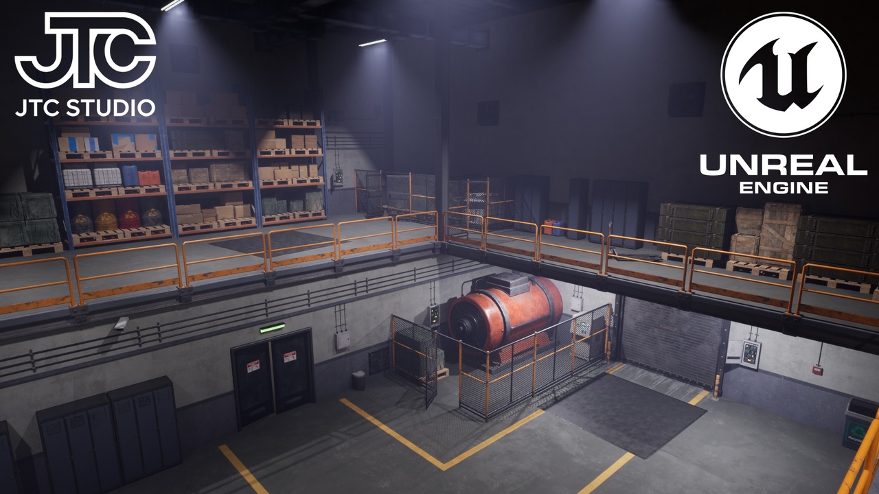 Warehouse Factory Pack | Fab
