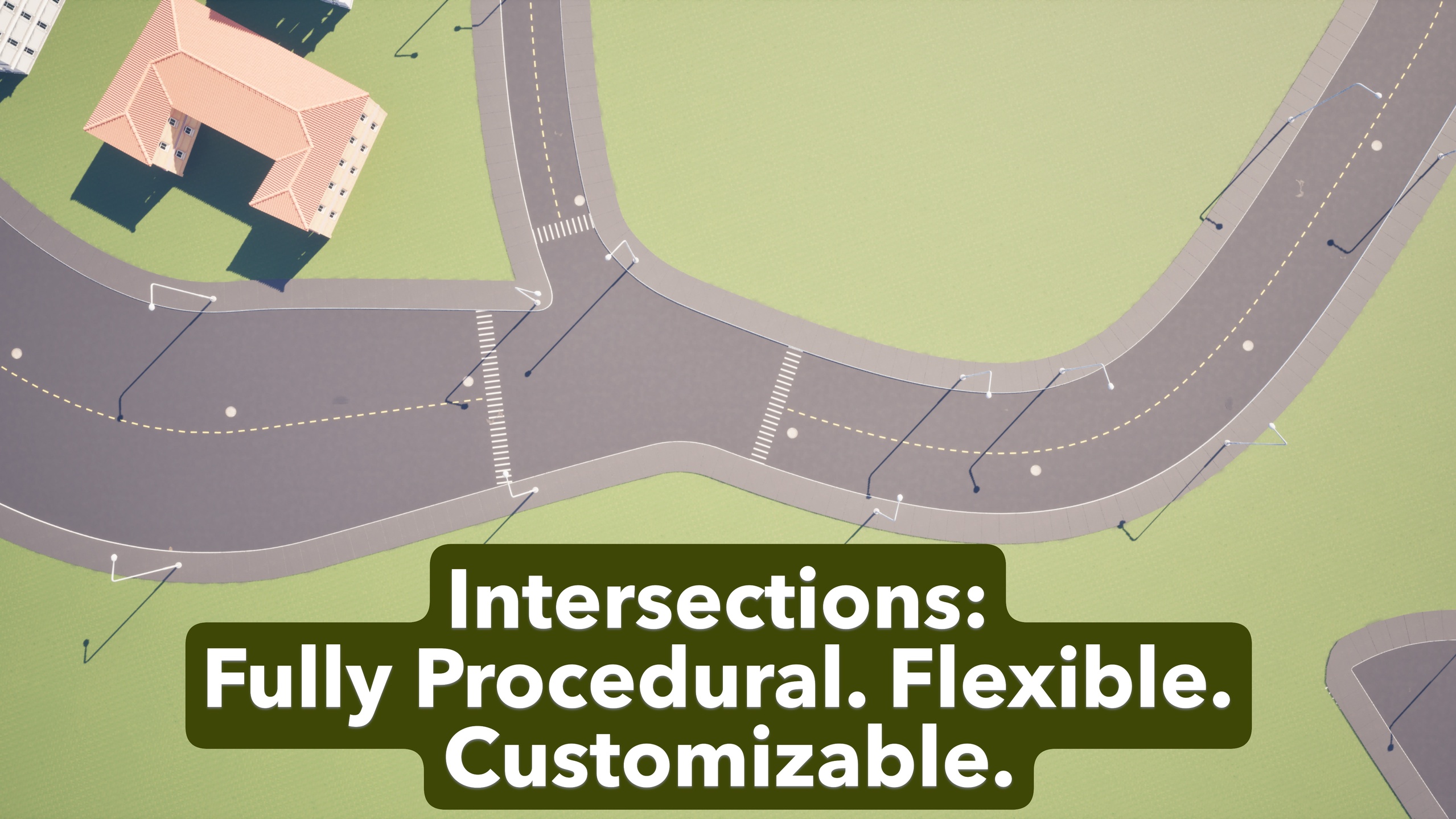 Media 1 for listing Road Generator (OSM to Unreal)