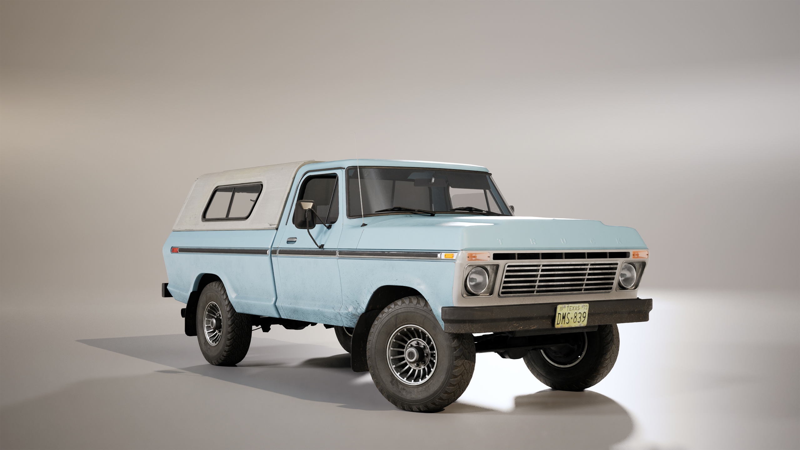 Media 1 for listing AAA Next Gen Pickup Truck (KungBed ver.) Game-Ready 3D Model for Unreal Engine 5