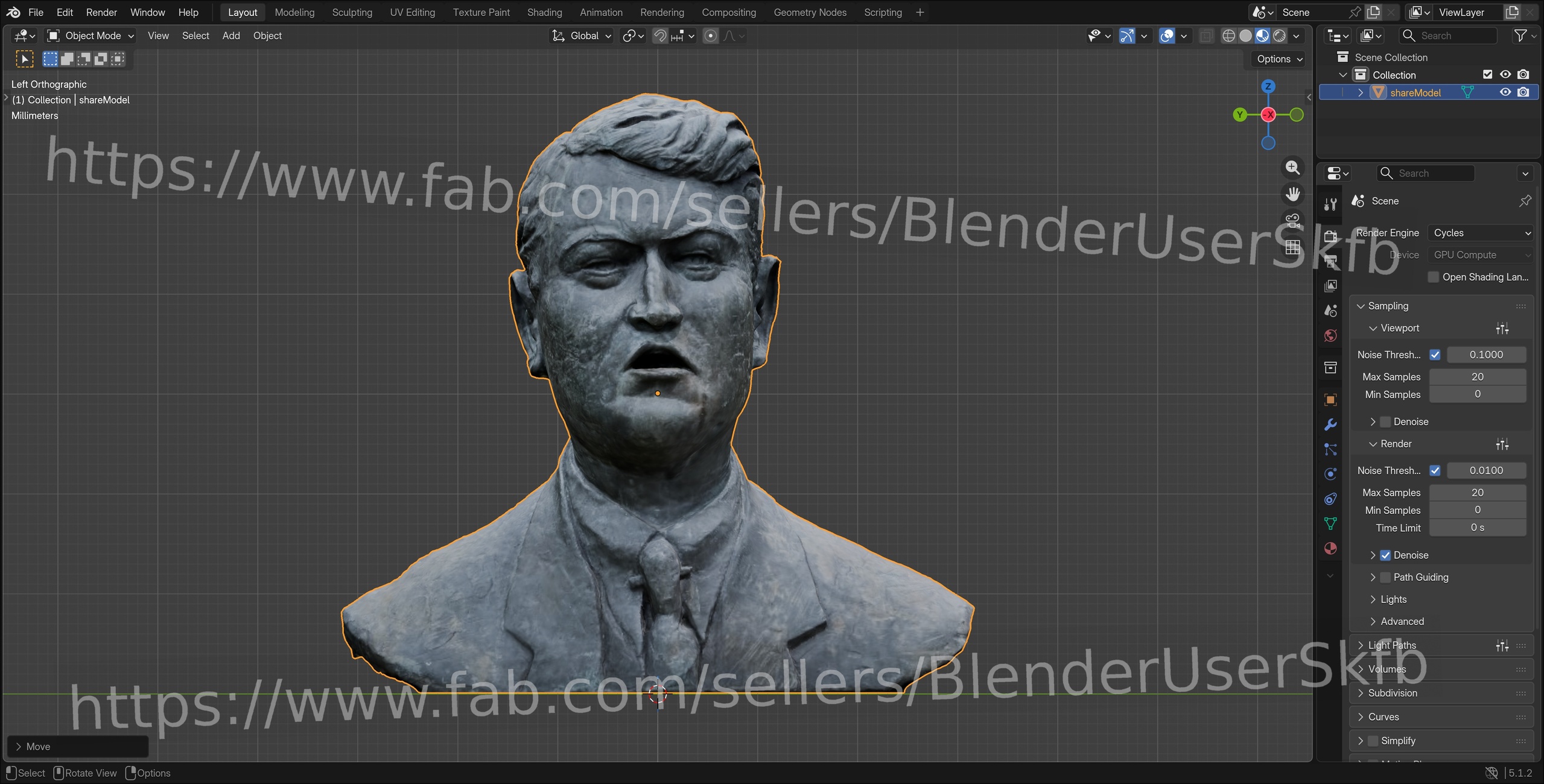 Media 1 for listing Bust of Michael Collins (Irish Leader and Revolutionary)