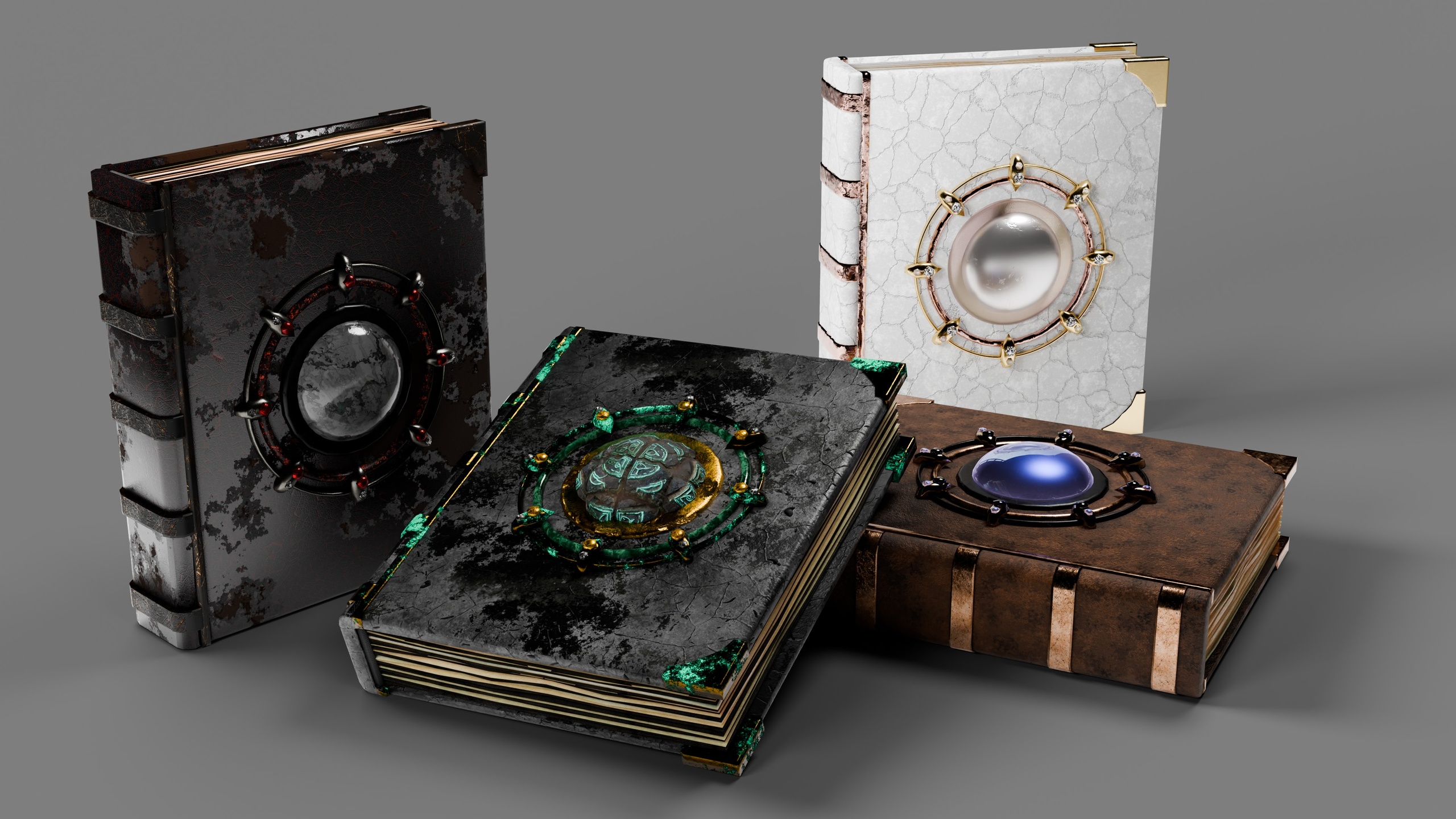 Media 1 for listing Stylized Fantasy Grimoire Pack