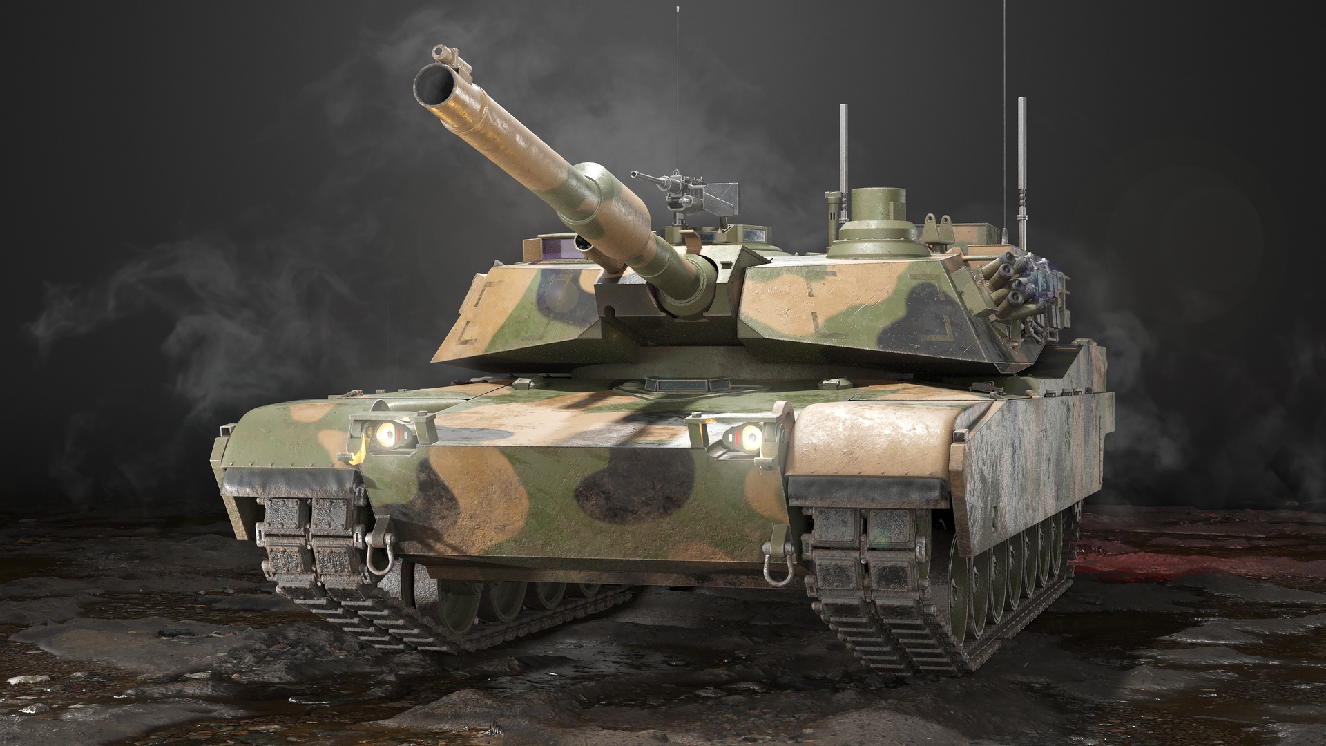 Media 1 for listing Abrams Main Battle Tank M1A1 PBR