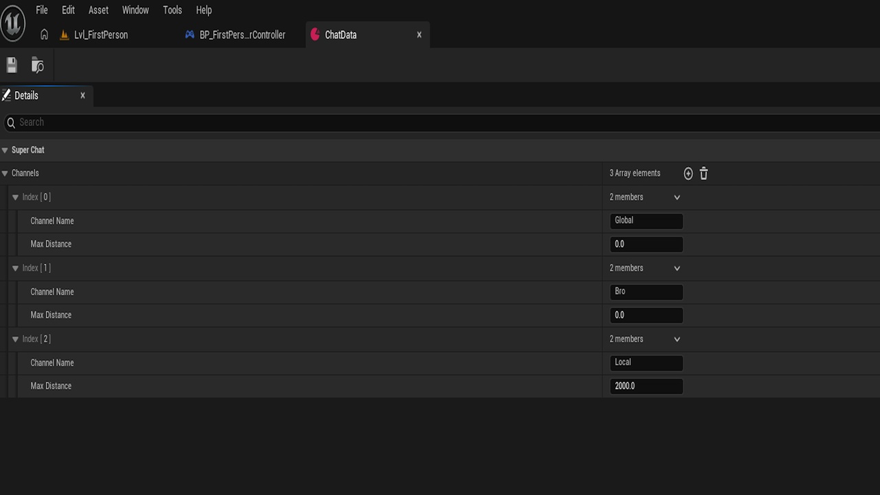 Media 1 for listing SuperChat - Easy Multiplayer Chat