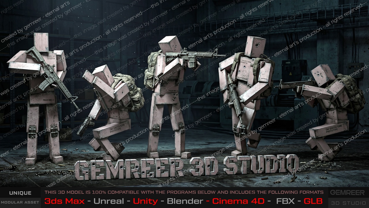Media 1 for listing Assault Training Dummy Set - Game-Ready