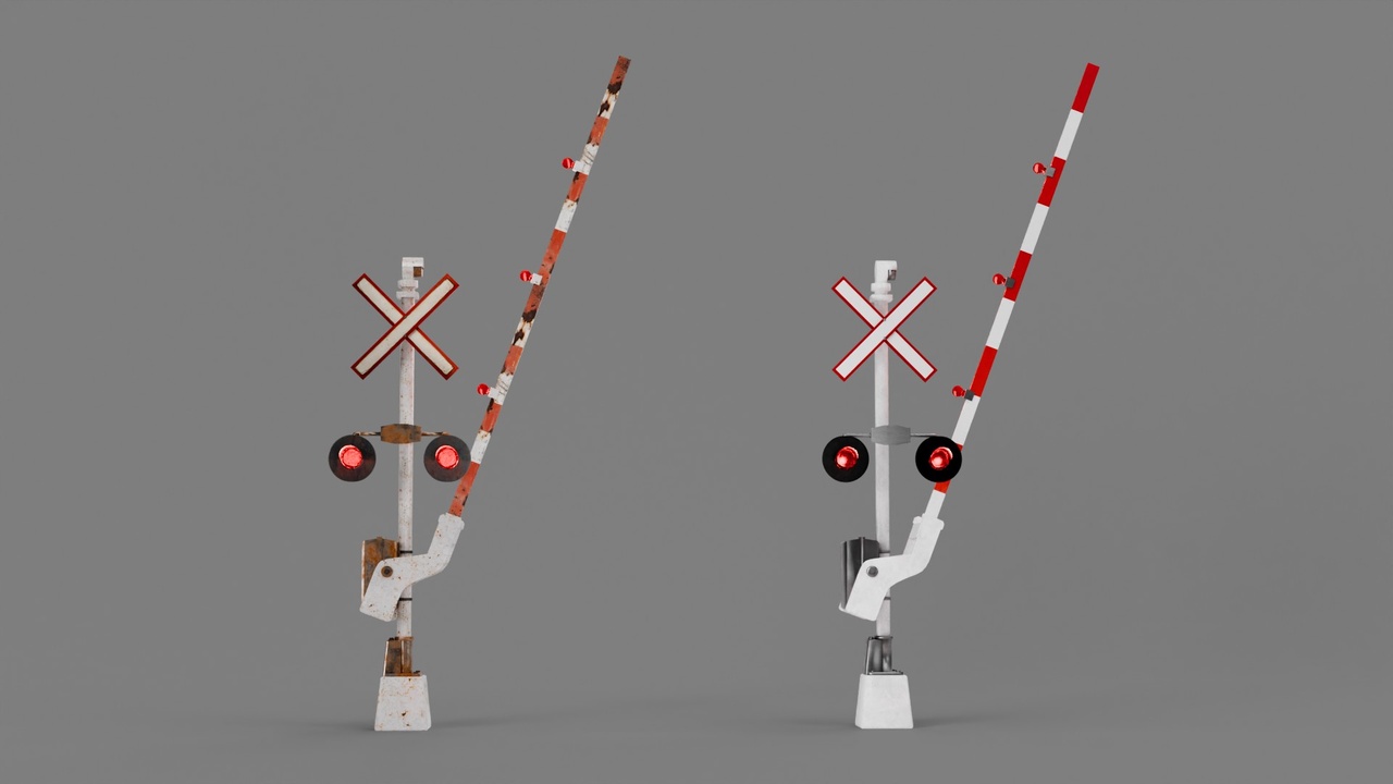 Media 1 for listing Railroad Crossing Gate Bundle
