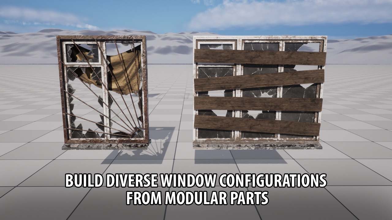 Media 1 for listing Broken Windows And Barricades Pack