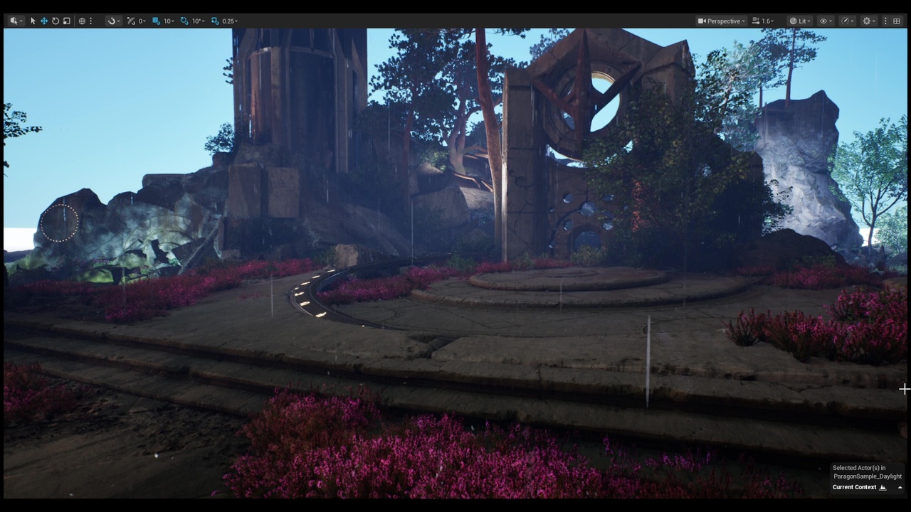 Media 1 for listing Semi-Realistic Rain VFX | Unreal Engine 5.6