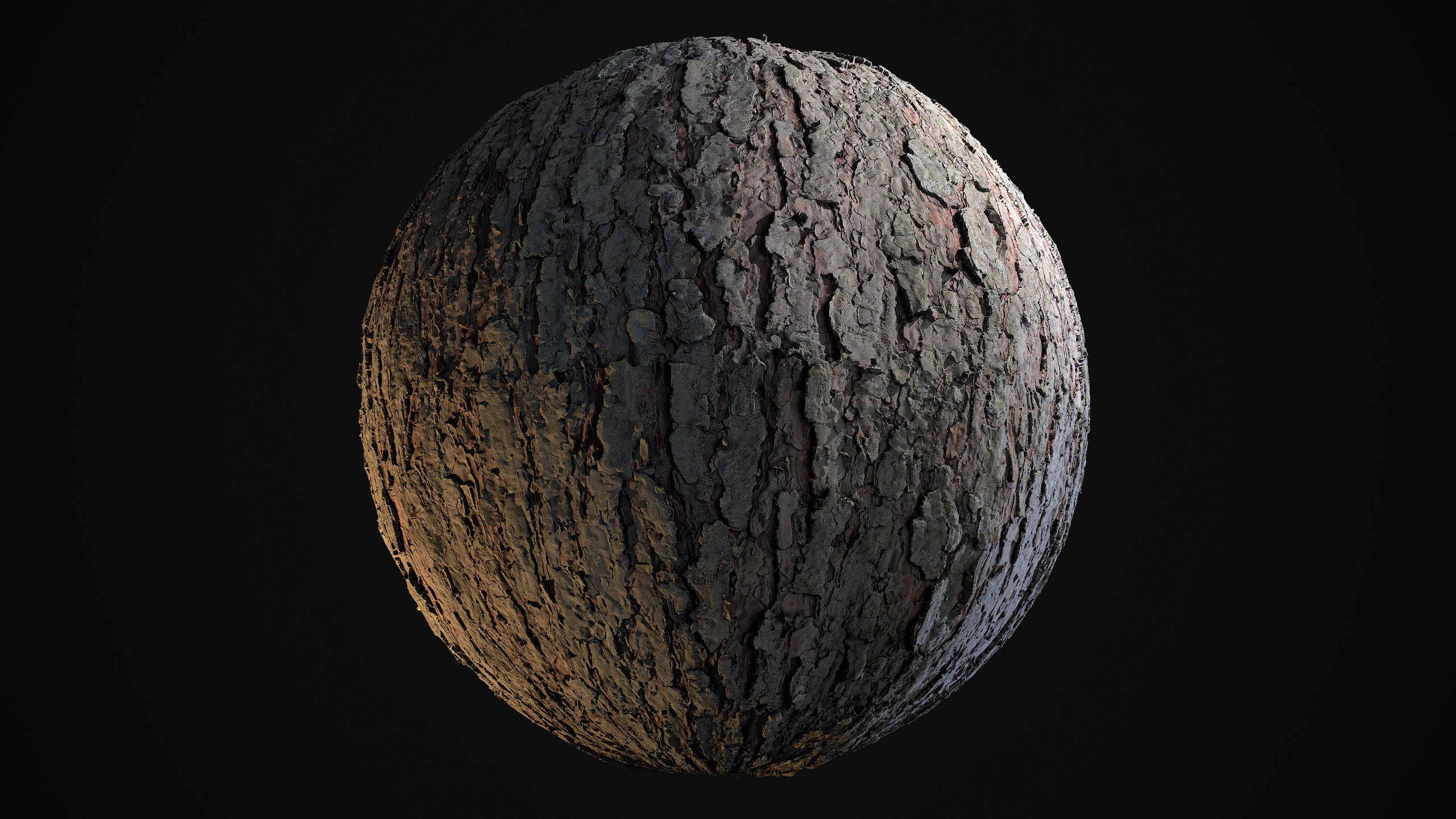 Media 1 for listing Spruce Bark V3 - Photogrammetry