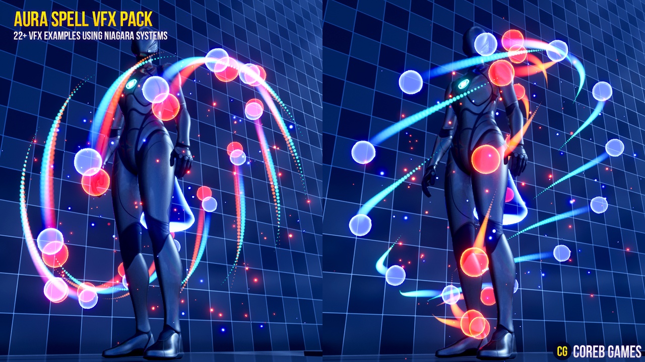 Aura Spell VFX Pack | Fab