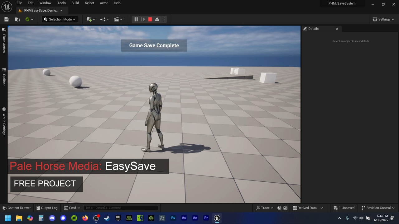 Easy Save (Free) | Fab