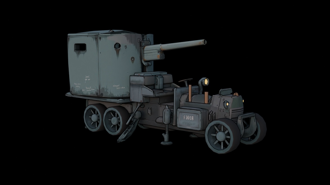 Media 1 for listing Self-Propelled Howitzer