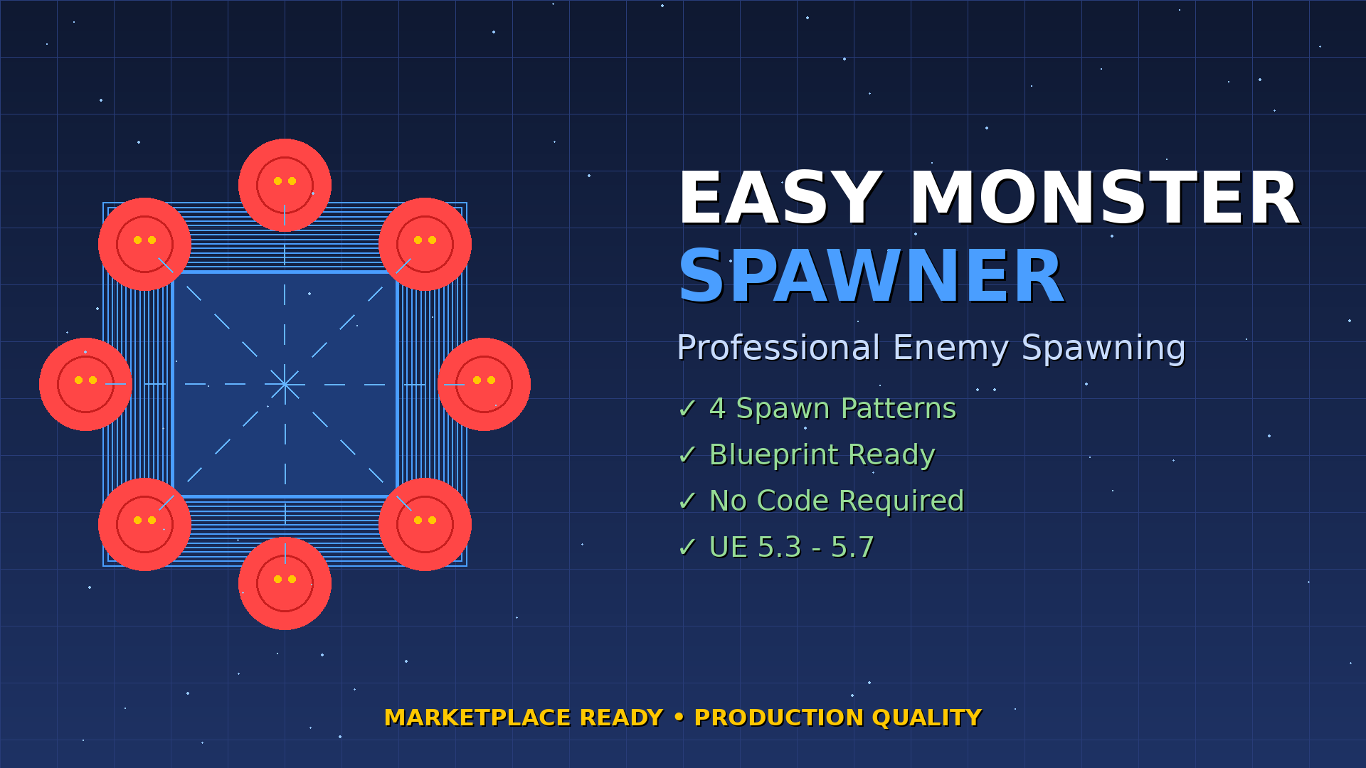 Easy Monster Spawner - Professional Enemy Spawning System | Fab