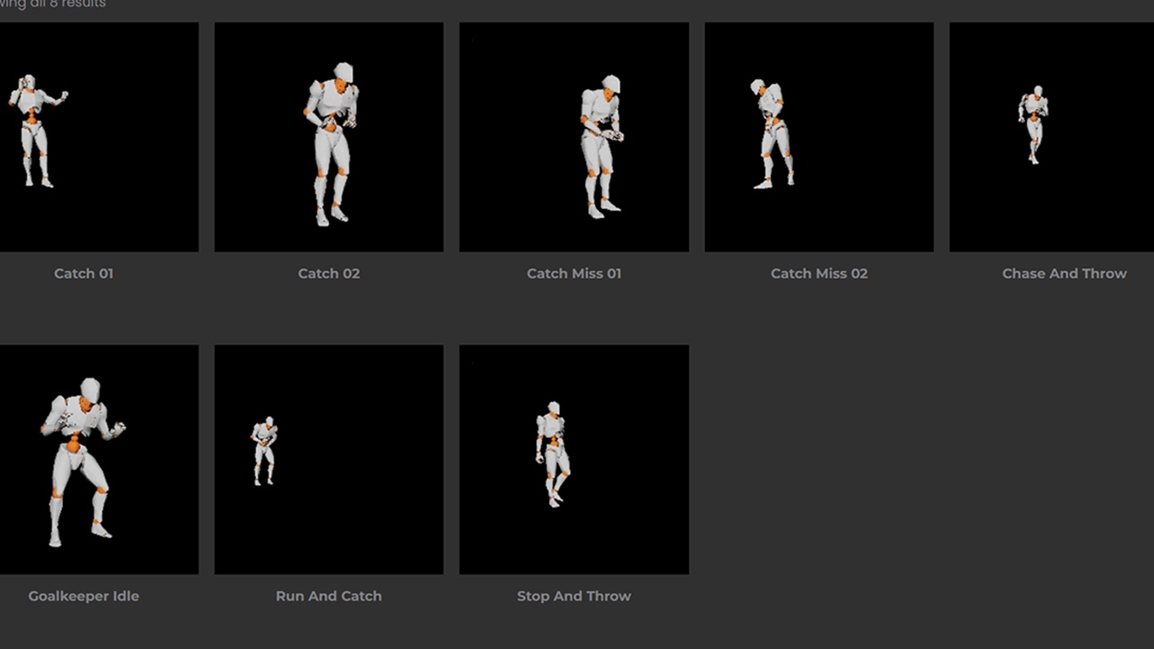 Media 1 for listing Sports Motion Capture Pack