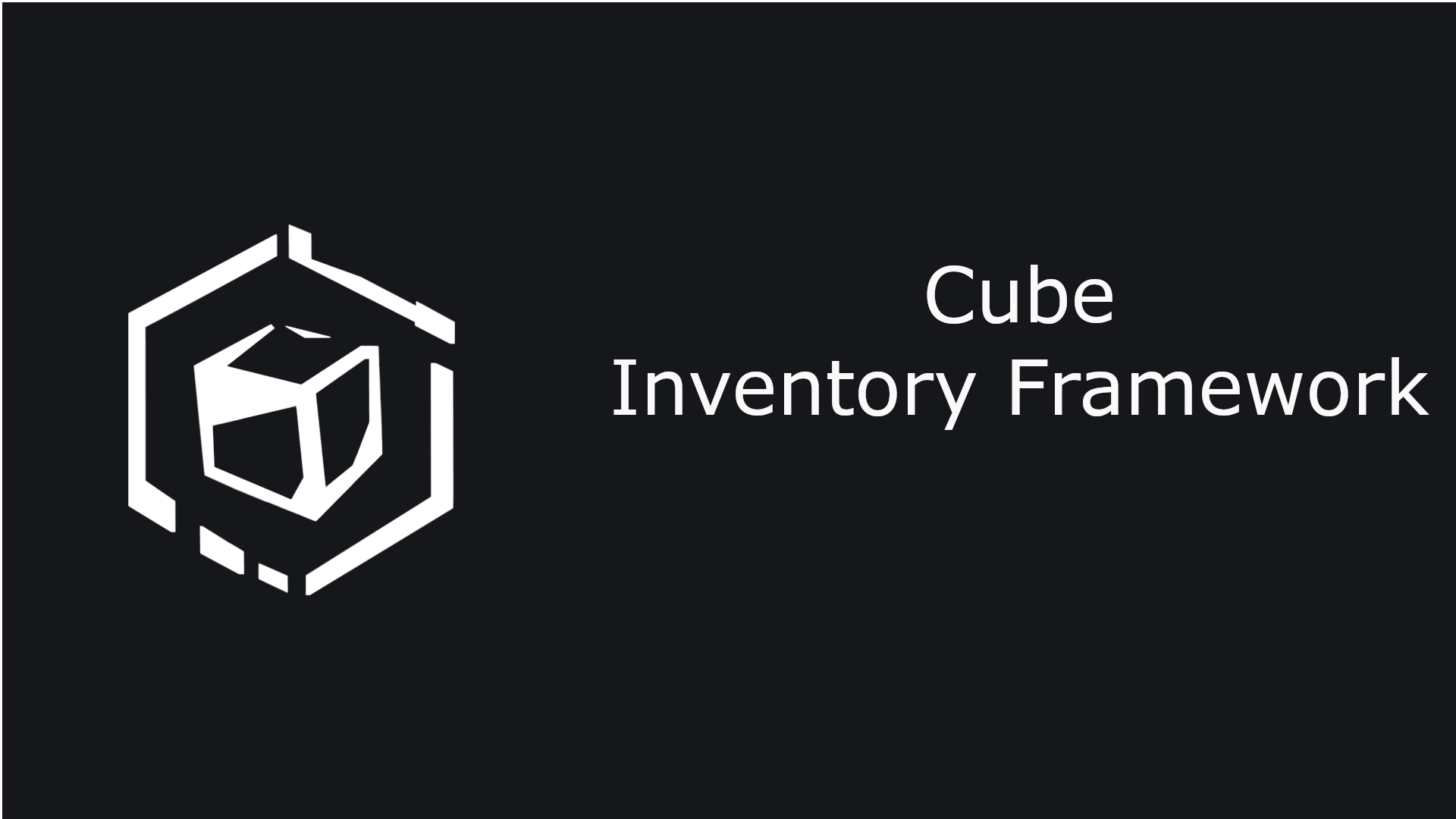 Cube Inventory Framework – Multiplayer Subsystem Plugin | Fab